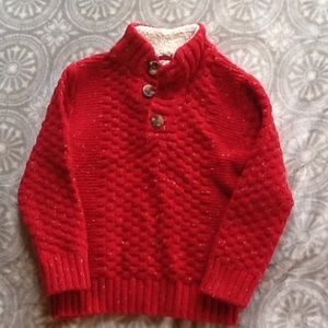 Boys textured sweater